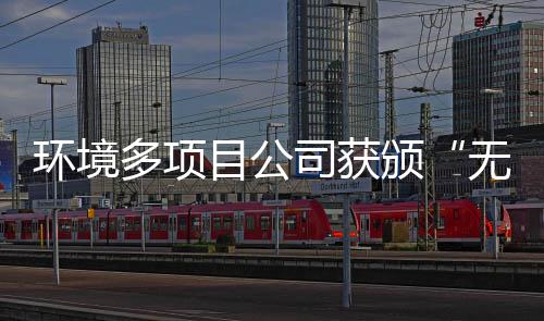 颁目公环境应用技工厂及奖牌无废司获术多项