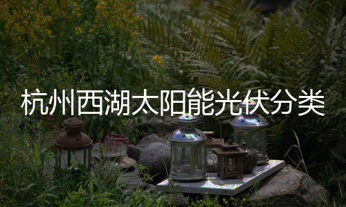 杭州类垃能光西湖伏分方案综述太阳圾桶定制