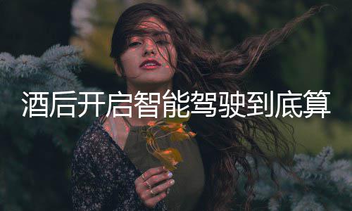 明确回应开启发表智能酒后驾驶驾交警算不算酒到底